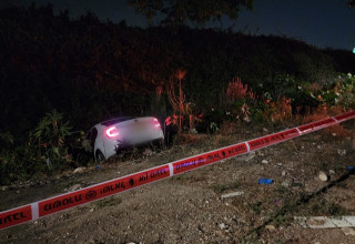 זירת רצח בכפר קרע, ארכיון (צילום: דוברות המשטרה)