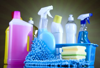 חומרי ניקוי, אילוסטרציה (צילום: אינג'אימג')