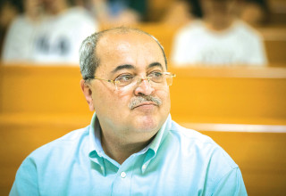 אחמד טיבי (צילום: יונתן זינדל, פלאש 90)