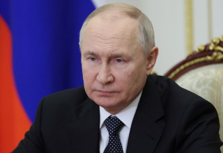 נשיא רוסיה ולדימיר פוטין (צילום:  Sputnik/Gavriil Grigorov/Pool via REUTERS)
