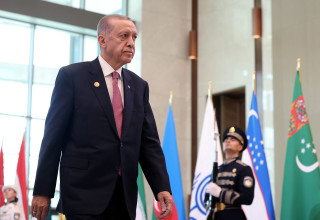 נשיא טורקיה ארדואן נגד ישראל: מדינת טרור (צילום: רויטרס)