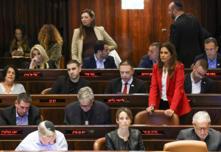 חברי מפלגת יש עתיד (צילום: נועם מושקוביץ, דוברות הכנסת)