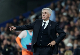 קרלו אנצ'לוטי מאמן ריאל מדריד (צילום: רויטרס)