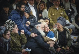 הלווייתו של סמר אלישע יהונתן לובר מיצהר בהר הרצל (צילום:  יונתן זינדל פלאש 90)