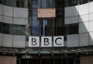 משרדי ה-BBC (צילום:  REUTERS/Hollie Adams)