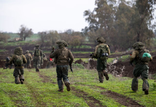 חיילי צה"ל בגבול הצפון (צילום:  דובר צה"ל)