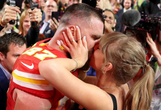 טיילור סוויפט טראוויס קלסי (צילום: GettyImages, Ezra Shaw/Getty Images)