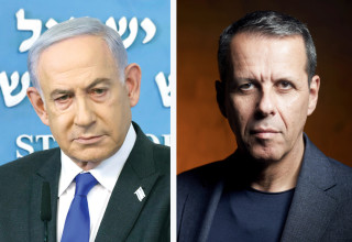 בנימין נתניהו, רונן צור (צילום: רמי זרנגר,מרק ישראל סלם, פלאש 90)