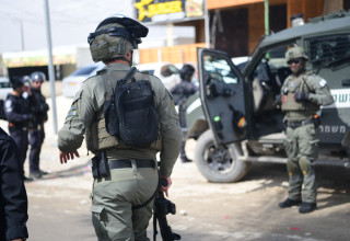 כוחות מג"ב (צילום: דוברות המשטרה)