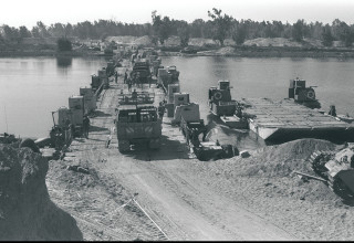 מלחמת יום כיפור 25.10.1973 תעלת סואץ (צילום: רון אילן, לע"מ)