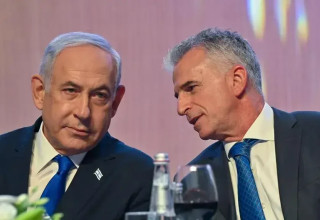 דדי ברנע, בנימין נתניהו (צילום: קובי גדעון לע"מ)