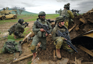 חיילי מילואים בצפון (צילום: מיכאל גלעדי, פלאש 90)