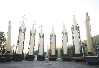 טילים בליסטיים איראנים (צילום: רויטרס)