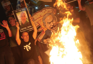 הפגנת מחאה בתל אביב (צילום:   אריק מרמור, פלאש 90)