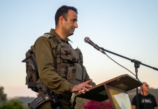 אלוף-משנה עדי גנון (צילום: דובר צה"ל)