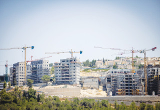 בנייה ביישוב (אילוסטרציה) (צילום: יונתן זינדל, פלאש 90)
