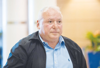 דודי אמסלם. לקה בלבו ושוחרר לביתו (צילום: יונתן זינדל, פלאש 90)