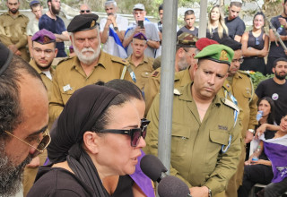 סמ"ר נחמן מאיר חיים וקנין הובא למנוחות (צילום:  גיל ממן)