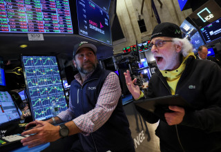 הבורסה בניו יורק (צילום: רויטרס)