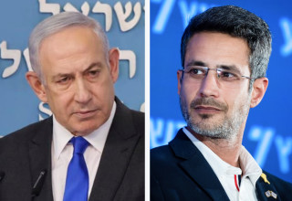 בנימין נתניהו, אביחי שטרן (צילום: מרק ישראל סלם,יונתן זינדל פלאש 90)