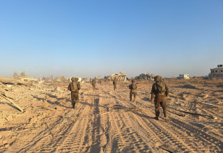 חיילים בעזה (צילום: דובר צהל)