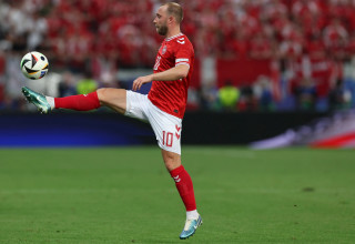 כריסטיאן אריקסן נבחרת דנמרק (צילום: GettyImages)