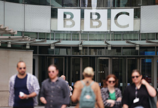 מטה BBC בלונדון (צילום: רויטרס)