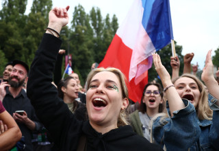 הבחירות בצרפת (צילום: REUTERS/Yara Nardi )