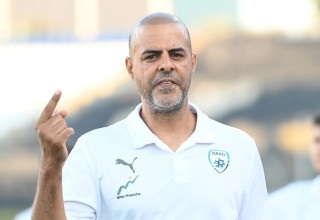 גיא לוזון, מאמן הנבחרת האולימפית (צילום: ברני ארדוב)