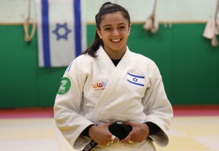 הג'ודוקא הישראלית גפן פרימו (צילום: דני מרון)