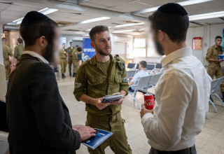 גיוס חרדים (צילום: דובר צה"ל)