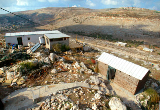 מאחז גבעת רונן (צילום:  אוליביה פיטוסי, פלאש 90)
