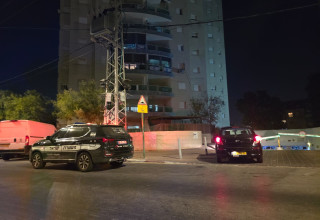 משטרה בפתח תקווה (צילום: דוברות המשטרה)