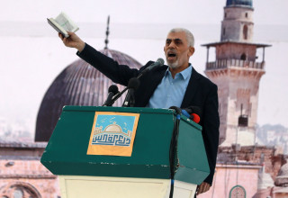 יחיא סינוואר (צילום: רויטרס)