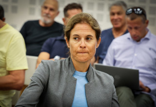 שקמה ברסלר בבית משפט (צילום: יונתן שאול, פלאש 90)