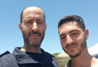 ארווין סקאגיו ואלון סקאגיו ז"ל (צילום:  באדיבות המשפחה)