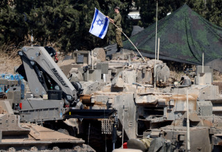 כוחות צה"ל על גבול לבנון (צילום: רויטרס)