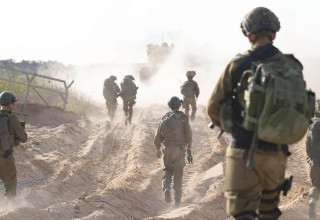 לוחמים בעזה (צילום: דובר צה"ל)