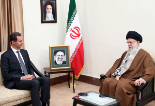 בשאר אל-אסד, עלי חמינאי  (צילום: Office of the Iranian Supreme Leader/WANA (West Asia News Agency) via REUTERS)