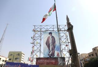 טיל איראני (צילום: Majid Asgaripour/WANA (West Asia News Agency) via REUTERS)