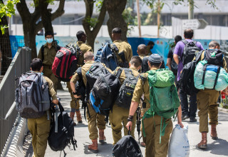 חיילי צה"ל (צילום:  אוליבייה פיטוסי, פלאש 90)