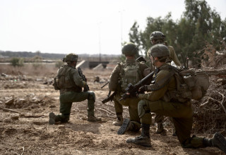 כוחות צה"ל ברצועת עזה, חרבות ברזל (צילום:  דובר צה"ל)