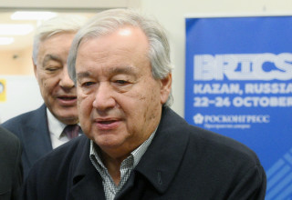 אנטוניו גוטרש (צילום: RU Host Photo Agency via REUTERS)