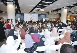 סטודנטים בתכנית רואד (צילום: איוב אבו מדיגם)