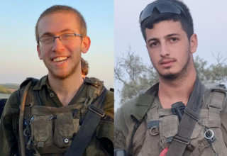 סמ"ר איתי פאריזאט וסמ"ר יאיר חנניה ז"ל (צילום:  דובר צה"ל)