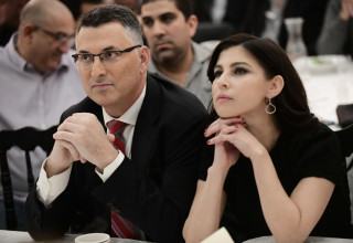 גאולה אבן סער, גדעון סער (צילום: תומר נויברג, פלאש 90)