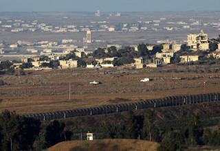 גבול סוריה-ישראל (צילום: REUTERS/Amir Cohen)