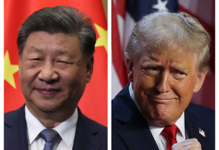 דונלד טראמפ ונשיא סין שי ג'יאנפינג (צילום: רויטרס)