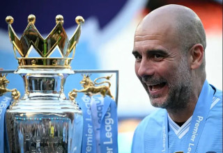 השליט הבלעדי של הליגה. גווארדיולה (צילום: GettyImages)