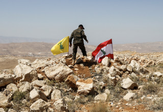 פעיל חיזבאללה (צילום: ANWAR AMRO/AFP via Getty Images)